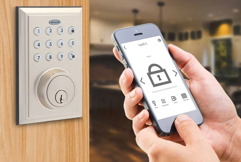 bluetooth-keyless-entry-door-lock WiFi & Bluetooth Smart Lock Installation Lagos