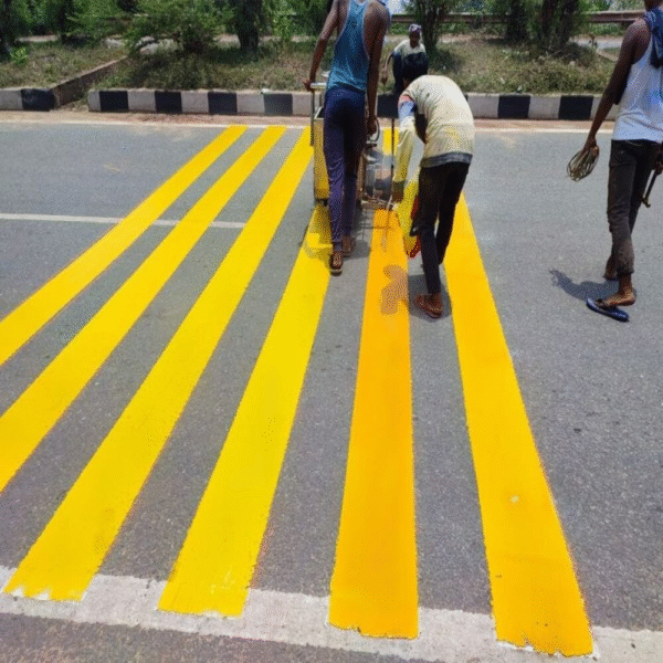 Yellow Reflective Road Paint Nigeria